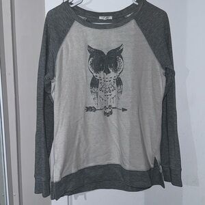 Maurices Owl Raglan Shirt - Size M